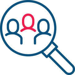 Deliver the right talent icon